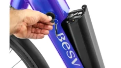 Besv TR 1.5 Electric Bike 700c Wheel Navy Blue