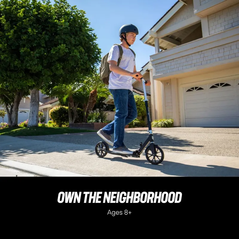 Mongoose Trace 200 Folding Scooter Black 7 Mongoose Trace 200 Folding Scooter Black - Image 7