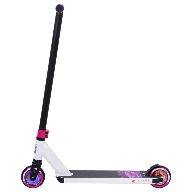 Invert Supreme 1-7-12 Stunt Scooter White/Black/Pink 5 Invert Supreme 1-7-12 Stunt Scooter White/Black/Pink - Image 5