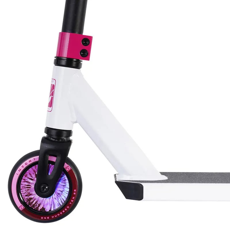Invert Supreme 1-7-12 Stunt Scooter White/Black/Pink 4 Invert Supreme 1-7-12 Stunt Scooter White/Black/Pink - Image 4