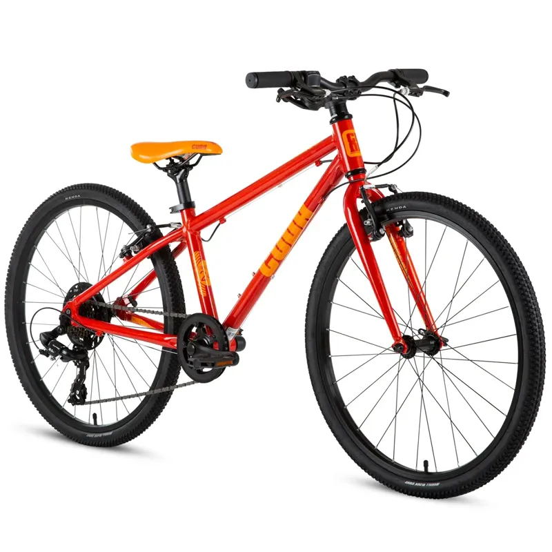 Cuda Trace 24 Inch Wheel Kids Mountain Bike Orange 1 Cuda Trace 24 Inch Wheel Kids Mountain Bike Orange