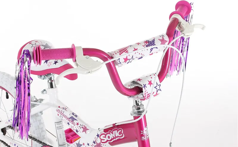 Sonic Glamour 2 16 Inch Wheel Kids BMX Bike Pink 2 Sonic Glamour 2 16 Inch Wheel Kids BMX Bike Pink - Image 2