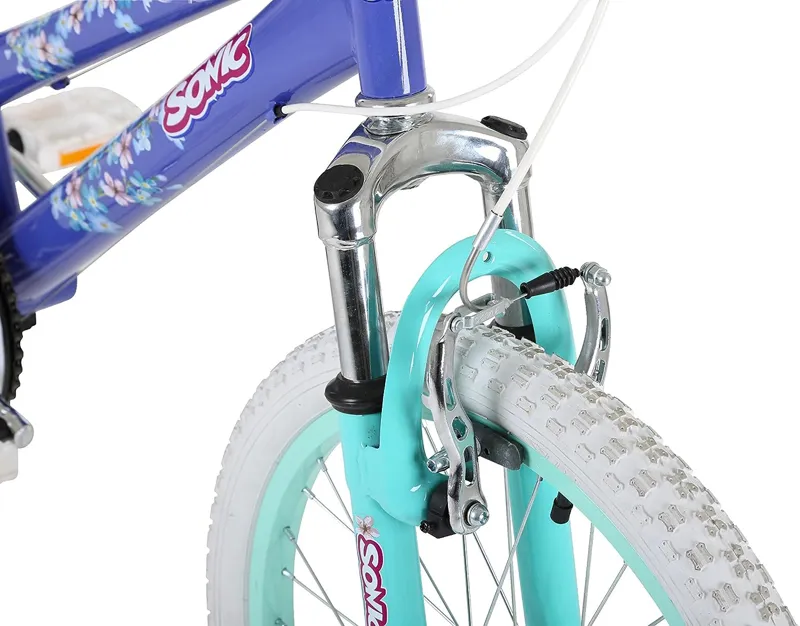 Sonic Beau 20 Inch Wheel Kids Mountain Bike Blue 2 Sonic Beau 20 Inch Wheel Kids Mountain Bike Blue - Image 2