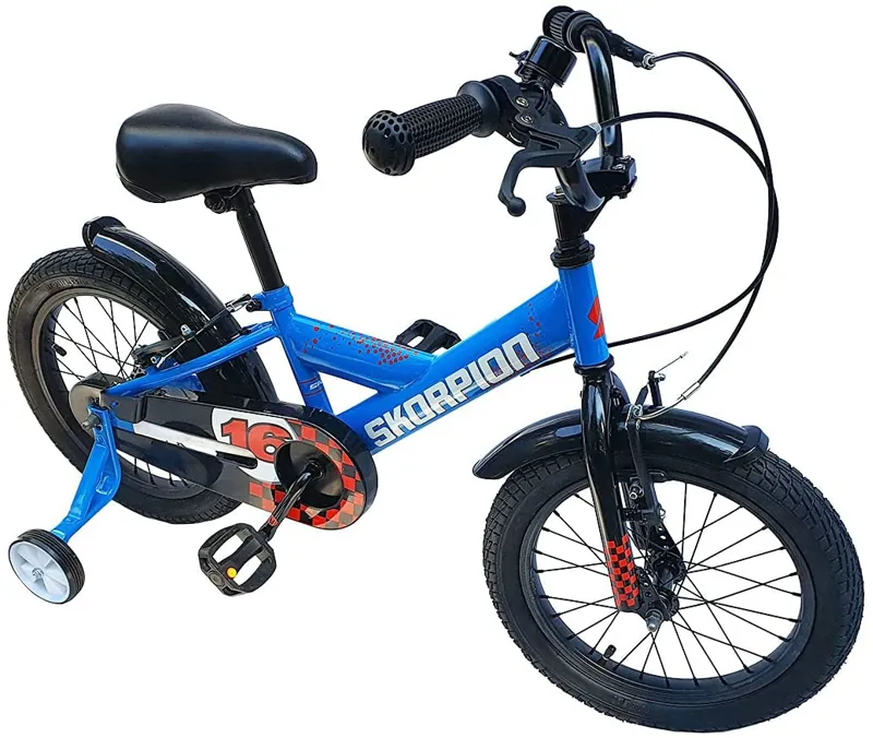 Skorpion Sam 16 Inch Wheel Kids Bike Blue 1 Skorpion Sam 16 Inch Wheel Kids Bike Blue