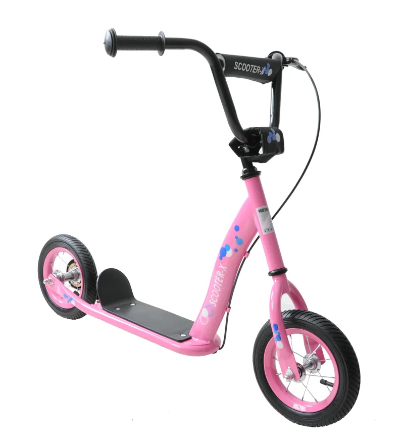 Professional Scoot-X 10 Inch Wheel Scooter Pink 1 Professional Scoot-X 10 Inch Wheel Scooter Pink