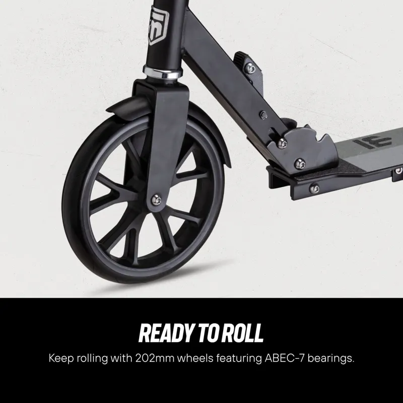 Mongoose Trace 200 Folding Scooter Black 4 Mongoose Trace 200 Folding Scooter Black - Image 4