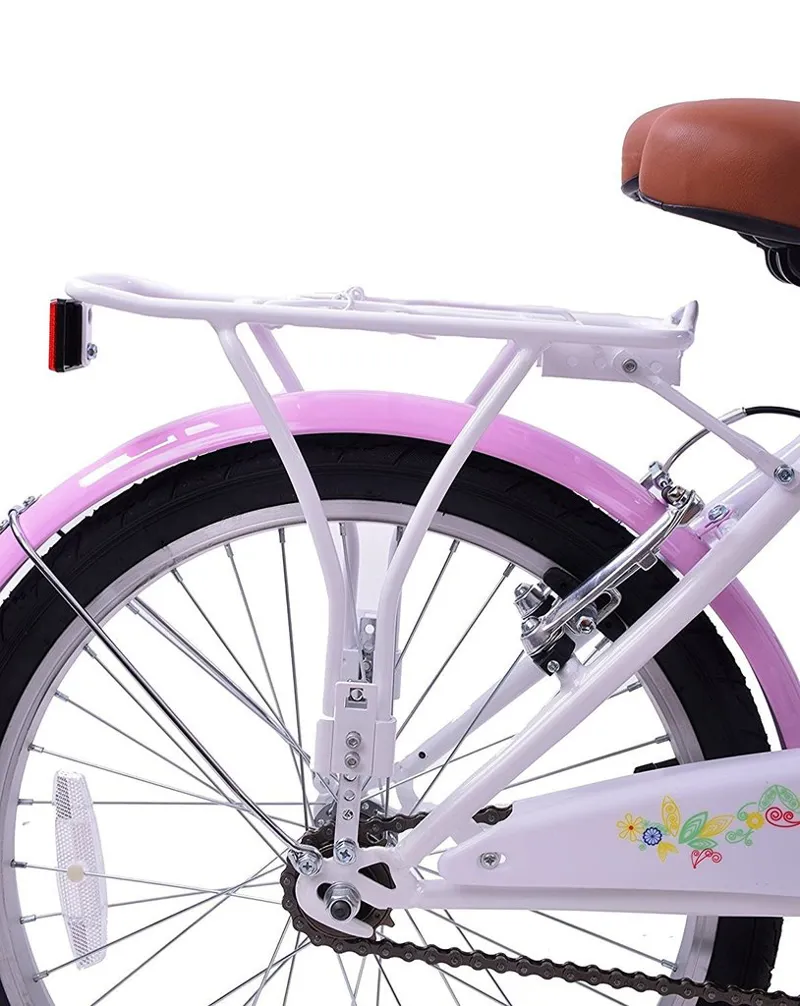 Ammaco Haze 16 Inch Wheel Heritage Kids Bike White 2 Ammaco Haze 16 Inch Wheel Heritage Kids Bike White - Image 2