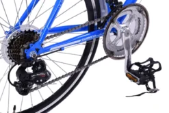 Ammaco Velocity 24 Inch Wheel Kids Road Sports Bike Blue 8 Ammaco Velocity 24 Inch Wheel Kids Road Sports Bike Blue -Oxford || XLC || Shimano Sales 1f2423a