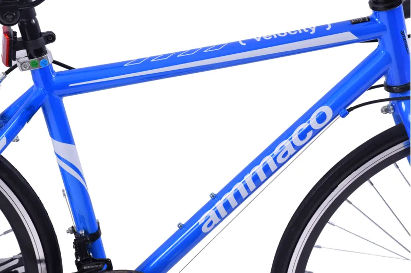 Ammaco Velocity 24 Inch Wheel Kids Road Sports Bike Blue 1 Ammaco Velocity 24 Inch Wheel Kids Road Sports Bike Blue