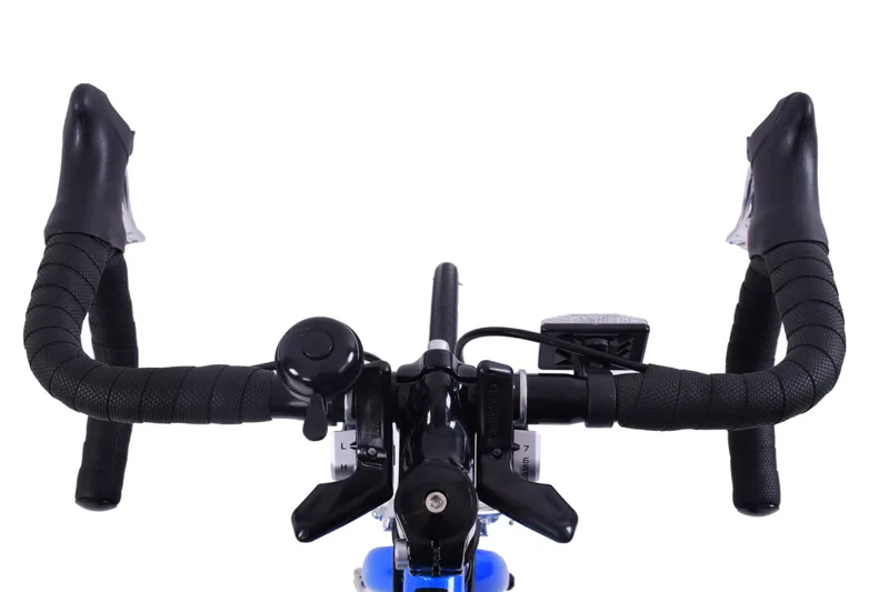 Ammaco Velocity 24 Inch Wheel Kids Road Sports Bike Blue 2 Ammaco Velocity 24 Inch Wheel Kids Road Sports Bike Blue - Image 2