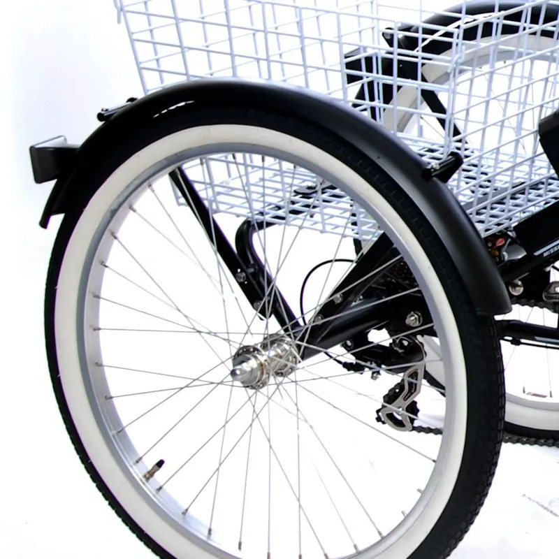 Mission E-Mission Electric Adult Tricycle Black 4 Mission E-Mission Electric Adult Tricycle Black - Image 4