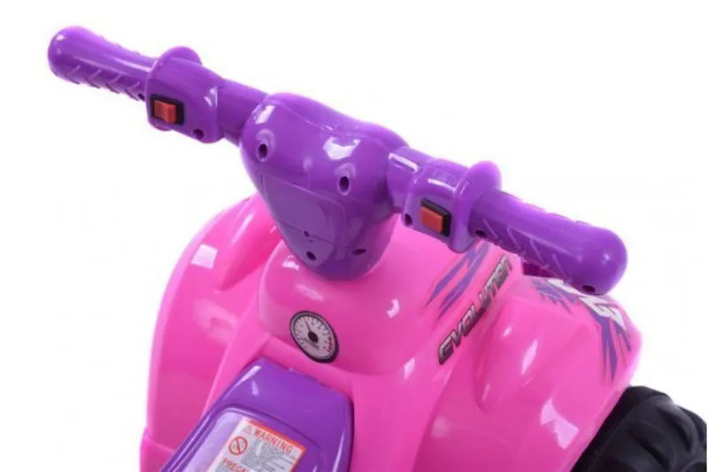 Electric Ride On 4-Wheel Quad Pink/Purple 3 Electric Ride On 4-Wheel Quad Pink/Purple - Image 3