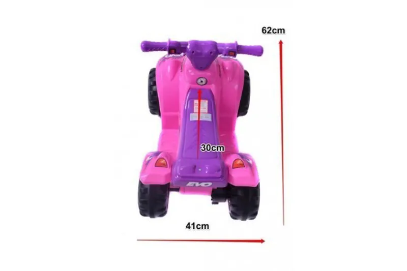 Electric Ride On 4-Wheel Quad Pink/Purple 2 Electric Ride On 4-Wheel Quad Pink/Purple - Image 2