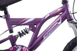 Professional Shocker 16 Inch Wheel Kids Mountain Bike Purple 10 Professional Shocker 16 Inch Wheel Kids Mountain Bike Purple -Oxford || XLC || Shimano Sales 2shocker purple 1