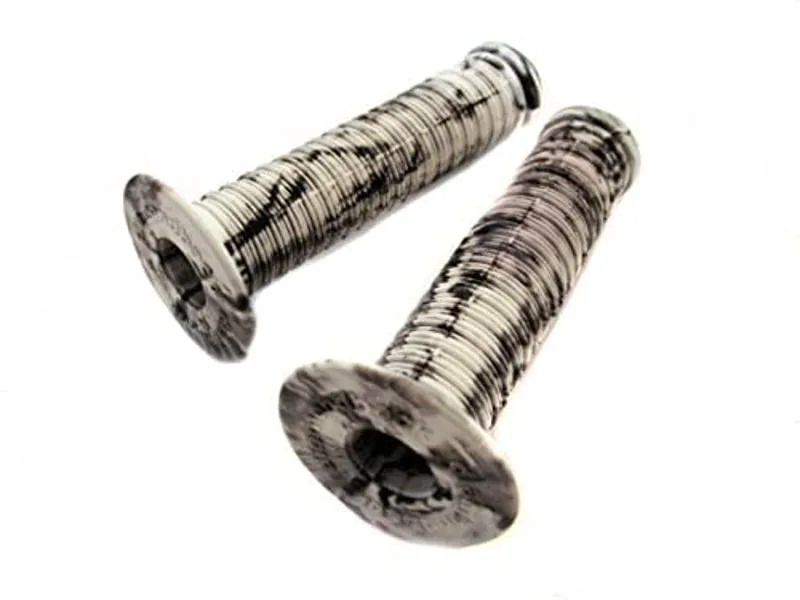 Diamondback Team BMX Flange Grips White 1 Diamondback Team BMX Flange Grips White