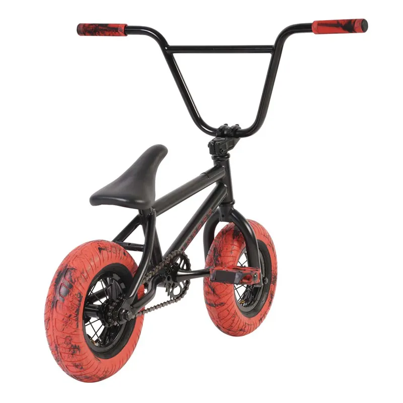 Invert Supreme Mini BMX Black And Red 4 Invert Supreme Mini BMX Black And Red - Image 4
