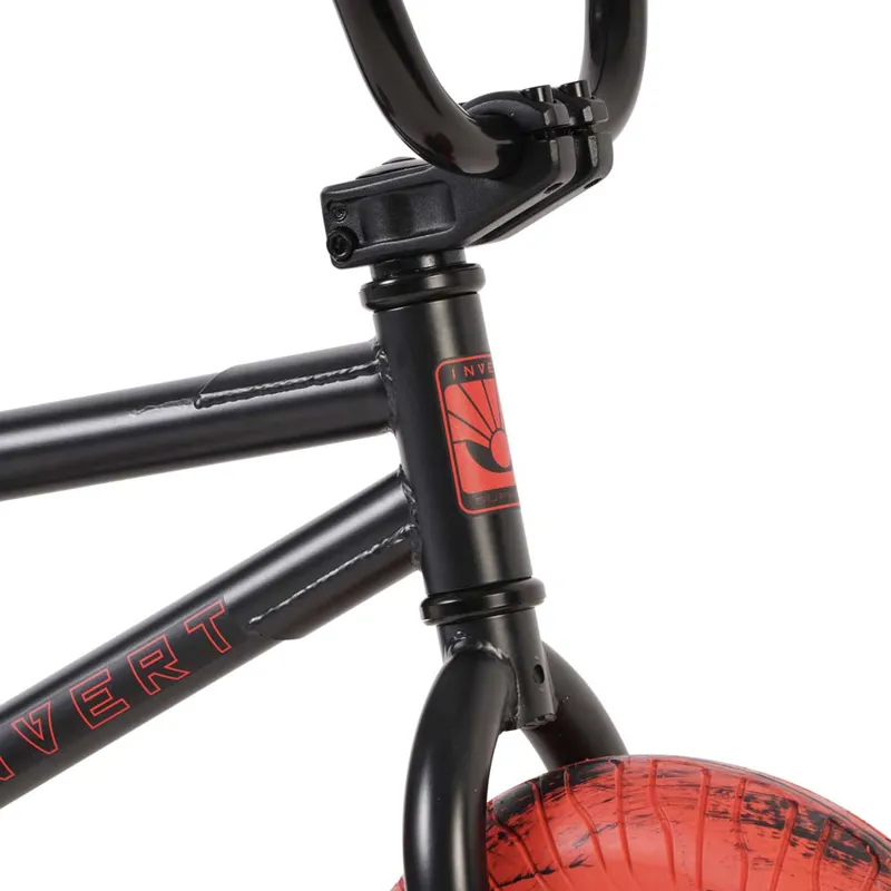 Invert Supreme Mini BMX Black And Red 7 Invert Supreme Mini BMX Black And Red - Image 7