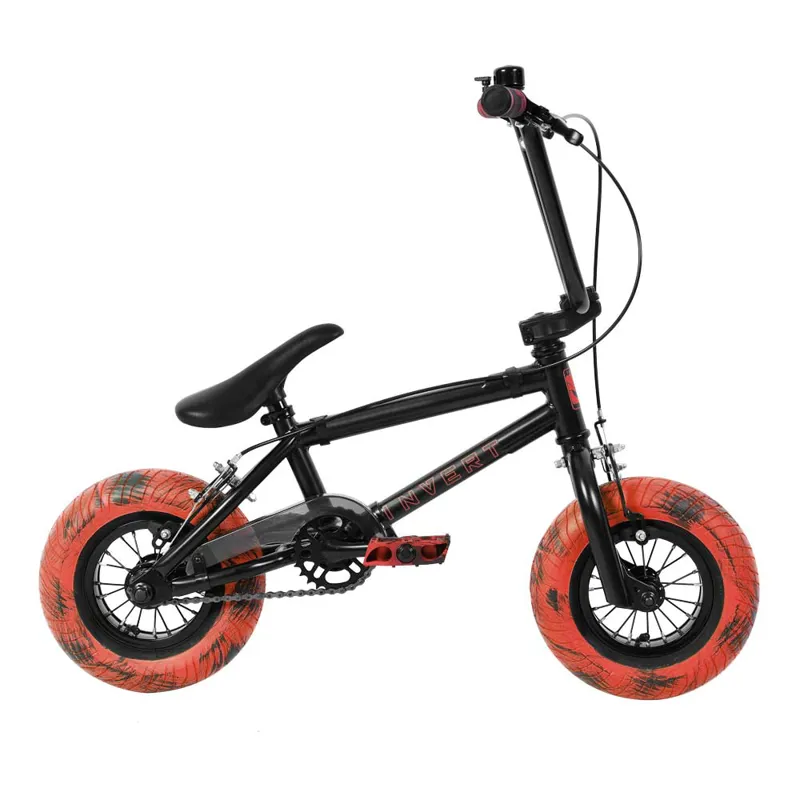 Invert Supreme Mini BMX Black And Red 2 Invert Supreme Mini BMX Black And Red - Image 2