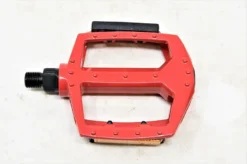 BMX 1/2 Alloy Platform Pedals Red