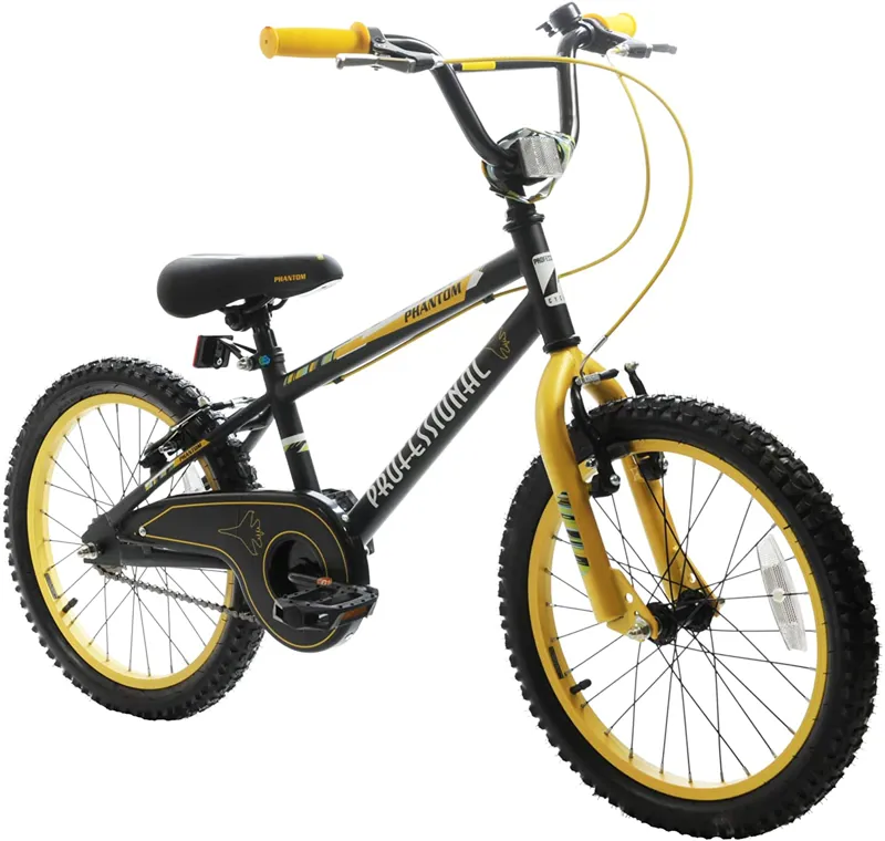 Professional Phantom 20 Inch Wheel Kids Bike Black 1 Professional Phantom 20 Inch Wheel Kids Bike Black