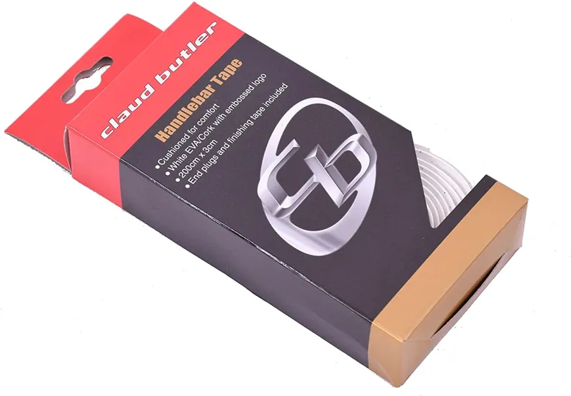 Claud Butler Exile Cork Handlebar Tape White 1 Claud Butler Exile Cork Handlebar Tape White