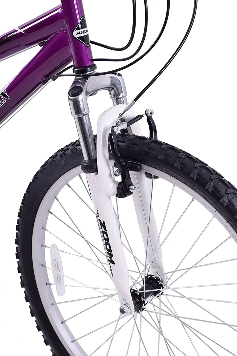 Arden Mountaineer Mountain Bike Purple And White 5 Arden Mountaineer Mountain Bike Purple And White - Image 5