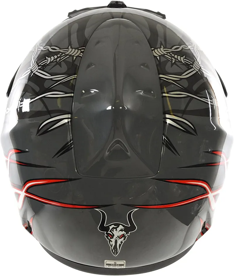 Dragon Full Face Downhill Helmet 55-56cm Grey 1 Dragon Full Face Downhill Helmet 55-56cm Grey