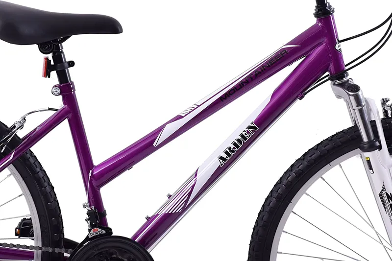 Arden Mountaineer Mountain Bike Purple And White 3 Arden Mountaineer Mountain Bike Purple And White - Image 3