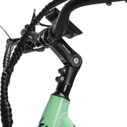 Ampere Deluxe Step Through 26 Inch Wheel Electric Bike Green -Oxford || XLC || Shimano Sales AMP DLX GRN BM205