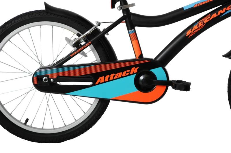 Salcano Attack 20 Inch Kids Bike Black 3 Salcano Attack 20 Inch Kids Bike Black - Image 3