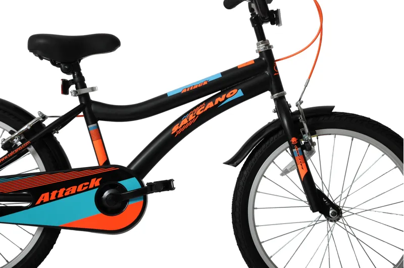 Salcano Attack 20 Inch Kids Bike Black 2 Salcano Attack 20 Inch Kids Bike Black - Image 2