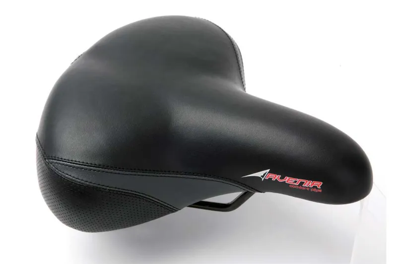Raleigh Gel Sprung Saddle Black 1 Raleigh Gel Sprung Saddle Black