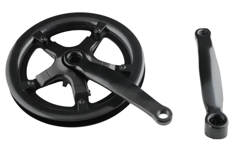 Crankset 46T X 170mm With Guard Black 2 Crankset 46T X 170mm With Guard Black - Image 2
