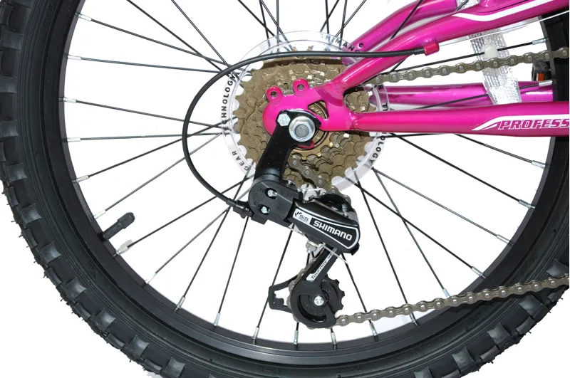 Professional Blush 20 Inch Wheel Mountain Bike White 4 Professional Blush 20 Inch Wheel Mountain Bike White - Image 4