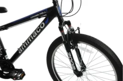 Ammaco Crossfell 24 Inch Kids Mountain Bike Black And Blue 8 Ammaco Crossfell 24 Inch Kids Mountain Bike Black And Blue -Oxford || XLC || Shimano Sales CROSSFELL204