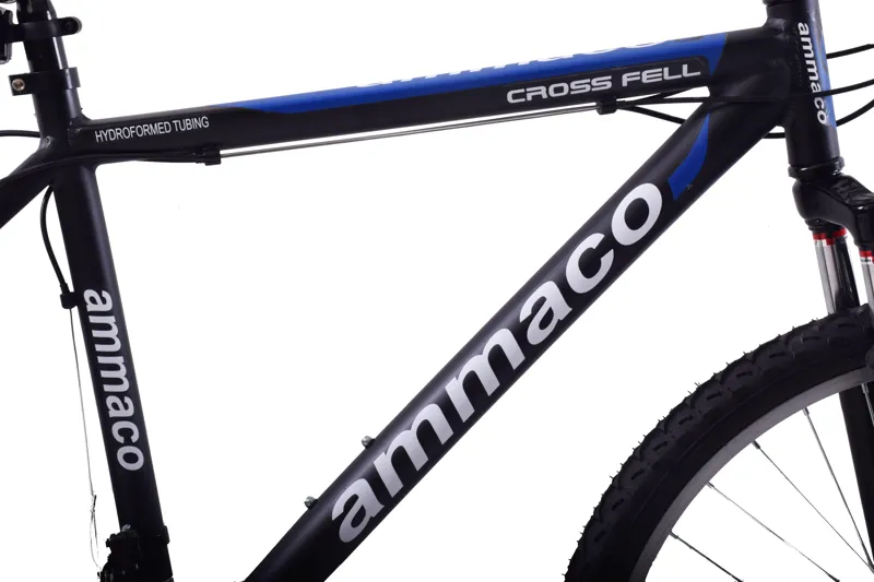 Ammaco Crossfell Mountain Bike Blue And Black 1 Ammaco Crossfell Mountain Bike Blue And Black