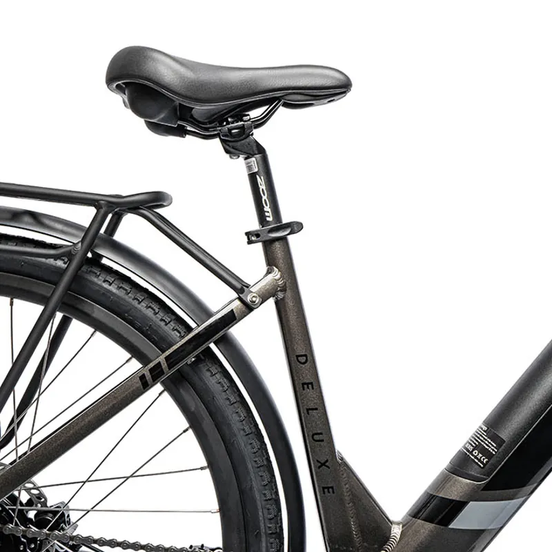 Ampere Deluxe Step Through 700c Wheel Electric Bike Grey 7 Ampere Deluxe Step Through 700c Wheel Electric Bike Grey - Image 7