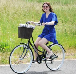 Ammaco Classique Dutch Lifestyle Bike Black -Oxford || XLC || Shimano Sales DSC 0048