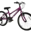 Ammaco Eclipse 18 Inch Wheel Kids Mountain Bike Purple