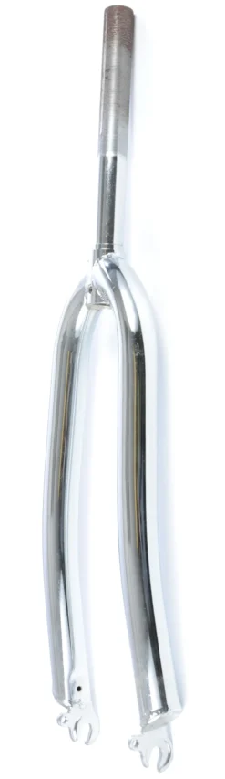 26 Inch Fork Threaded 1 Inch Chrome Silver