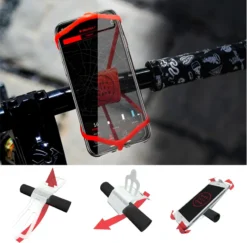 Finn Finn Universal Phone Holder Red 12 Finn Finn Universal Phone Holder Red -Oxford || XLC || Shimano Sales FINN20REDa 1