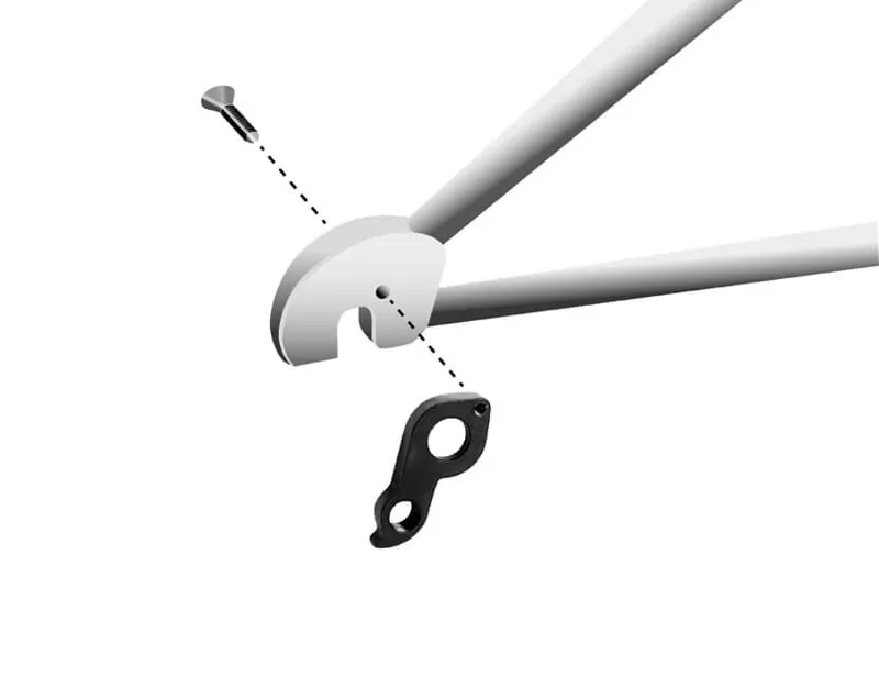 Wheels Manufacturing Gear Mech Hanger Dropout 291 Diamondback 2 Wheels Manufacturing Gear Mech Hanger Dropout 291 Diamondback - Image 2