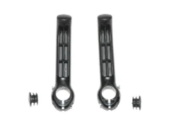 Nylon Handlebar Bar End Grips Black -Oxford || XLC || Shimano Sales HB202