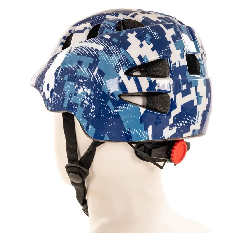 ETC Y18 Blue Camo Helmet 52-56cm 2 ETC Y18 Blue Camo Helmet 52-56cm - Image 2