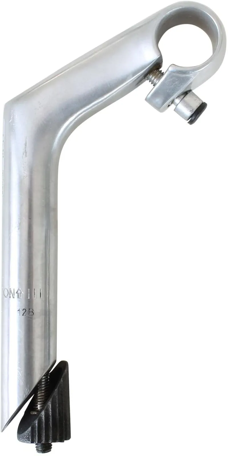 Quill Handlebar Stem 25.4mm Alloy Silver 1 Quill Handlebar Stem 25.4mm Alloy Silver