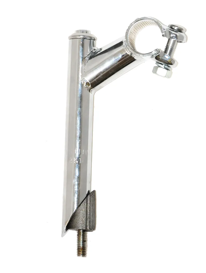 Quill Handlebar Stem 21.1mm Chrome Silver 1 Quill Handlebar Stem 21.1mm Chrome Silver