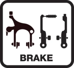 Jagwire Brake Cable Kit Black -Oxford || XLC || Shimano Sales Icon Black Brake