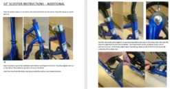 Professional Princess Scooter 10 Inch Wheel Pink 13 Professional Princess Scooter 10 Inch Wheel Pink -Oxford || XLC || Shimano Sales Instructions 2