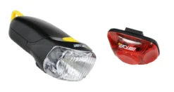 Eurolight Lockable LED Light Set 5 Eurolight Lockable LED Light Set -Oxford || XLC || Shimano Sales LD143a