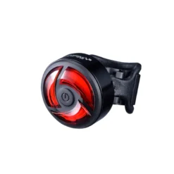 Infini Turbo USB Rear Helmet Light In Black 6 Infini Turbo USB Rear Helmet Light In Black -Oxford || XLC || Shimano Sales LDF020c